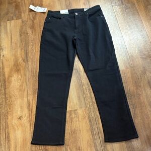 32 degrees black sweatpant jeans size 32